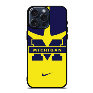 MICHIGAN WOLVERINES FOOTBALL NIKE iPhone 15 Pro Max Case