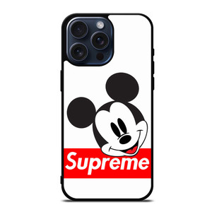 MICKEY MOUSE SUPREME 2 iPhone 15 Pro Max Case