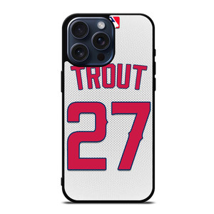 MIKE TROUT LOS ANGELES ANGELS KIT iPhone 15 Pro Max Case