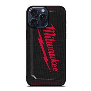 MILWAUKEE RADIO EMBLEM iPhone 15 Pro Max Case MILWAUKEE RADIO EMBLEM iPhone 15 Pro Max Case