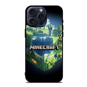 MINECRAFT GAME WORLD LOGO iPhone 15 Pro Max Case MINECRAFT GAME WORLD LOGO iPhone 15 Pro Max Case