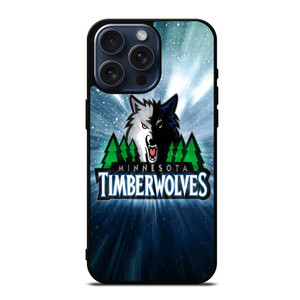 MINNESOTA TIMBERWOLVES SHINY SYMBOL iPhone 15 Pro Max Case