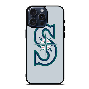 MLB SEATTLE MARINERS LOGO iPhone 15 Pro Max Case MLB SEATTLE MARINERS LOGO iPhone 15 Pro Max Case