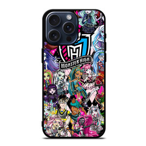 MONSTER HIGH COLLAGE iPhone 15 Pro Max Case