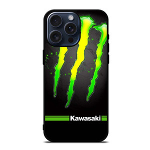 MONSTER KAWASAKI LOGO iPhone 15 Pro Max Case