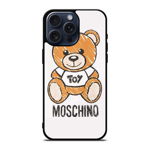 MOSCHINO BEAR ART iPhone 15 Pro Max Case MOSCHINO BEAR ART iPhone 15 Pro Max Case
