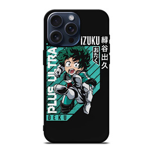 MY HERO ACADEMIA MIDORYA IZUKU iPhone 15 Pro Max Case MY HERO ACADEMIA MIDORYA IZUKU iPhone 15 Pro Max Case