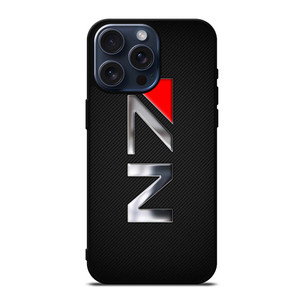 N7 MASS EFFECT CARBON LOGO iPhone 15 Pro Max Case N7 MASS EFFECT CARBON LOGO iPhone 15 Pro Max Case