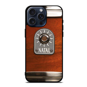 NATAL DRUM SNARE LOGO iPhone 15 Pro Max Case NATAL DRUM SNARE LOGO iPhone 15 Pro Max Case