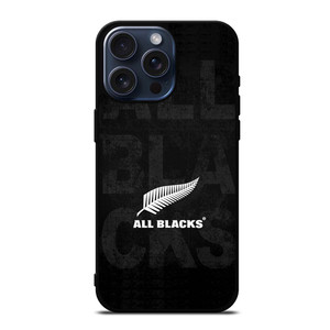 NEW ALL BLACKS WALL iPhone 15 Pro Max Case