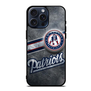 NEW ENGLAND PATRIOTS FOOTBALL LOGO iPhone 15 Pro Max Case NEW ENGLAND PATRIOTS FOOTBALL LOGO iPhone 15 Pro Max Case