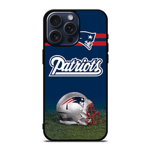 NEW ENGLAND PATRIOTS HELMET LOGO iPhone 15 Pro Max Case