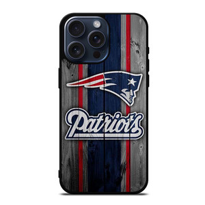 NEW ENGLAND PATRIOTS WOODEN LOGO iPhone 15 Pro Max Case NEW ENGLAND PATRIOTS WOODEN LOGO iPhone 15 Pro Max Case