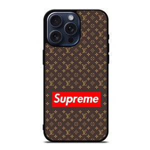 NEW SUPREME BROWN iPhone 15 Pro Max Case