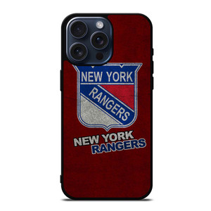 NEW YORK RANGERS SUEDE TEXTURE iPhone 15 Pro Max Case