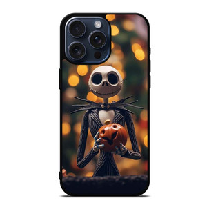 NIGHTMARE BEFORE CHRISTMAS JACK AND SALLY PORTRAIT iPhone 15 Pro Max Case