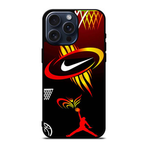 NIKE AIR JORDAN BASKETBALL ART iPhone 15 Pro Max Case