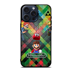 NINTENDO SWITCH GAME COLLECTION iPhone 15 Pro Max Case NINTENDO SWITCH GAME COLLECTION iPhone 15 Pro Max Case