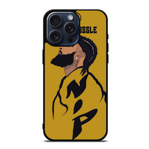 NIPSEY HUSSLE CLIP ART iPhone 15 Pro Max Case NIPSEY HUSSLE CLIP ART iPhone 15 Pro Max Case