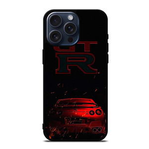 NISSAN GTR RED LOGO iPhone 15 Pro Max Case NISSAN GTR RED LOGO iPhone 15 Pro Max Case