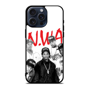 NWA NIGGAZ WIT ATTITUDES HIP HOP GROUP iPhone 15 Pro Max Case