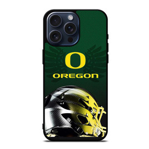 OREGON DUCKS FOOTBAL HELMET iPhone 15 Pro Max Case OREGON DUCKS FOOTBAL HELMET iPhone 15 Pro Max Case