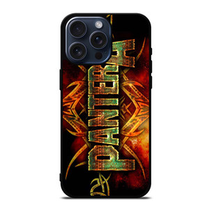 PANTERA METAL BAND LOGO 2 iPhone 15 Pro Max Case