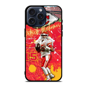 PATRICK MAHOMES FOOTBALL NFL iPhone 15 Pro Max Case