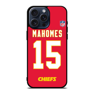 PATRICK MAHOMES KANSAS CITY CHIEFS KIT iPhone 15 Pro Max Case