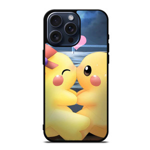 PIKACHU POKEMON IN LOVE iPhone 15 Pro Max Case