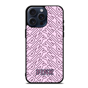 PINK VICTORIA S SECRET COLLAGE iPhone 15 Pro Max Case