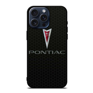 PONTIAC AUTOMOBILE LOGO METAL iPhone 15 Pro Max Case PONTIAC AUTOMOBILE LOGO METAL iPhone 15 Pro Max Case
