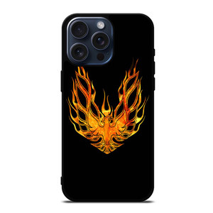 PONTIAC TRANS AM FIREBIRD FIRE LOGO iPhone 15 Pro Max Case PONTIAC TRANS AM FIREBIRD FIRE LOGO iPhone 15 Pro Max Case