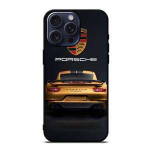 PORSCHE CAR LOGO 2 iPhone 15 Pro Max Case
