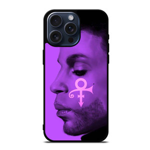 PRINCE PURPLE RAIN FACE iPhone 15 Pro Max Case PRINCE PURPLE RAIN FACE iPhone 15 Pro Max Case