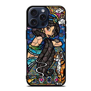 Princess Jasmine Aladdin Fairy Tale Stained iPhone 15 Pro Max Case