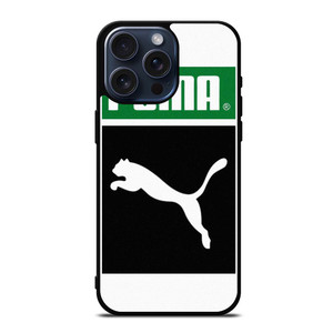 PUMA WHITE LOGO iPhone 15 Pro Max Case PUMA WHITE LOGO iPhone 15 Pro Max Case