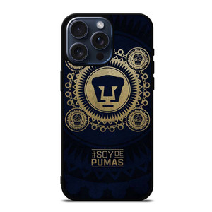 PUMAS UNAM SYMBOL iPhone 15 Pro Max Case PUMAS UNAM SYMBOL iPhone 15 Pro Max Case