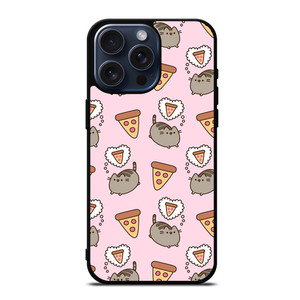 PUSHEEN THE CAT PIZZA iPhone 15 Pro Max Case PUSHEEN THE CAT PIZZA iPhone 15 Pro Max Case