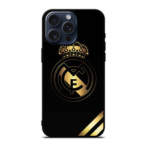 REAL MADRID FC NEW GOLD LOGO iPhone 15 Pro Max Case