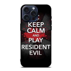 RESIDENT EVIL GAMES SAYING iPhone 15 Pro Max Case