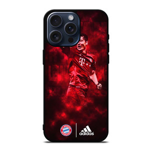 ROBERT LEWANDOWSKI MUNCHEN ADIDAS iPhone 15 Pro Max Case ROBERT LEWANDOWSKI MUNCHEN ADIDAS iPhone 15 Pro Max Case