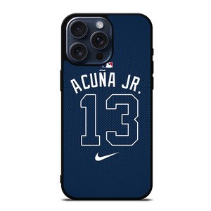 RONALD ACUNA JR MLB NIKE KIT iPhone 15 Pro Max Case RONALD ACUNA JR MLB NIKE KIT iPhone 15 Pro Max Case