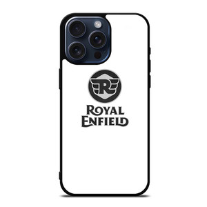 ROYAL ENFIELD WHITE LOGO iPhone 15 Pro Max Case ROYAL ENFIELD WHITE LOGO iPhone 15 Pro Max Case