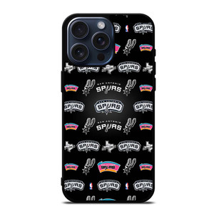 SAN ANTONIO SPURS COLLAGE iPhone 15 Pro Max Case SAN ANTONIO SPURS COLLAGE iPhone 15 Pro Max Case
