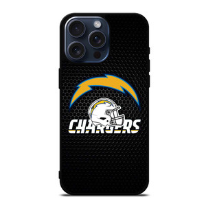SAN DIEGO CHARGERS METAL LOGO iPhone 15 Pro Max Case SAN DIEGO CHARGERS METAL LOGO iPhone 15 Pro Max Case