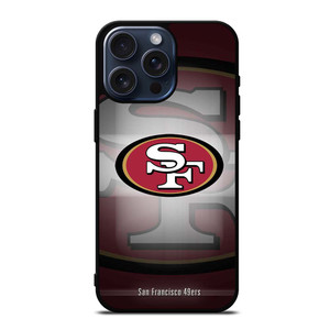 SAN FRANCISCO 49ERS NFL LOGO iPhone 15 Pro Max Case SAN FRANCISCO 49ERS NFL LOGO iPhone 15 Pro Max Case