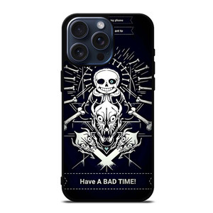 SANS UNDERTALE BAD TIME CARTOON iPhone 15 Pro Max Case SANS UNDERTALE BAD TIME CARTOON iPhone 15 Pro Max Case