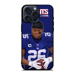 SAQUON BARKLEY NY GIANTS iPhone 15 Pro Max Case SAQUON BARKLEY NY GIANTS iPhone 15 Pro Max Case