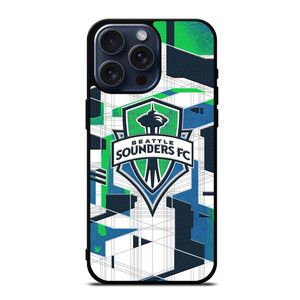 SEATTLE SOUNDERS FC SYMBOL iPhone 15 Pro Max Case SEATTLE SOUNDERS FC SYMBOL iPhone 15 Pro Max Case